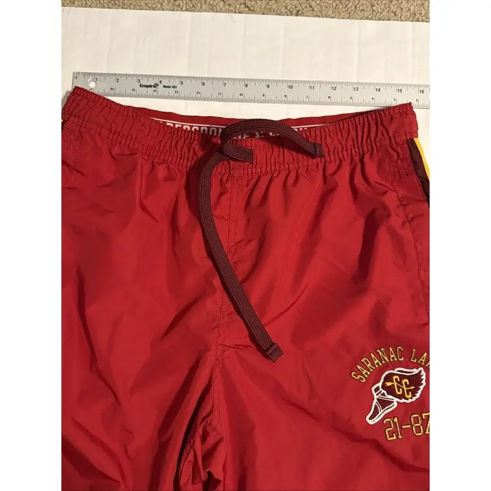 Vintage Abercrombie And Fitch Windbreaker Track Pants Mesh Lined Baggy Size M